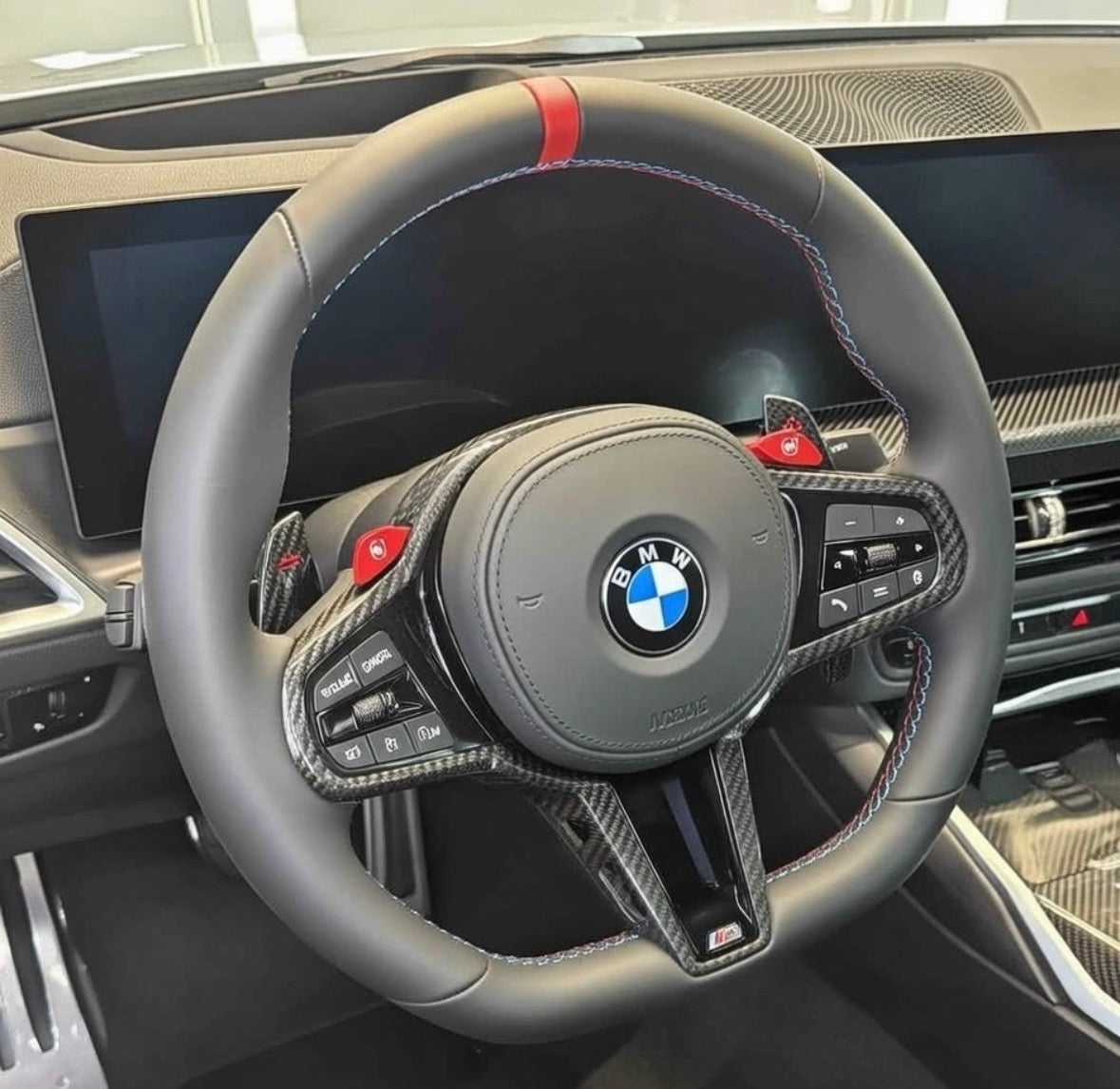 G8x M2/M3/M4 LCI Leather Steering Wheel