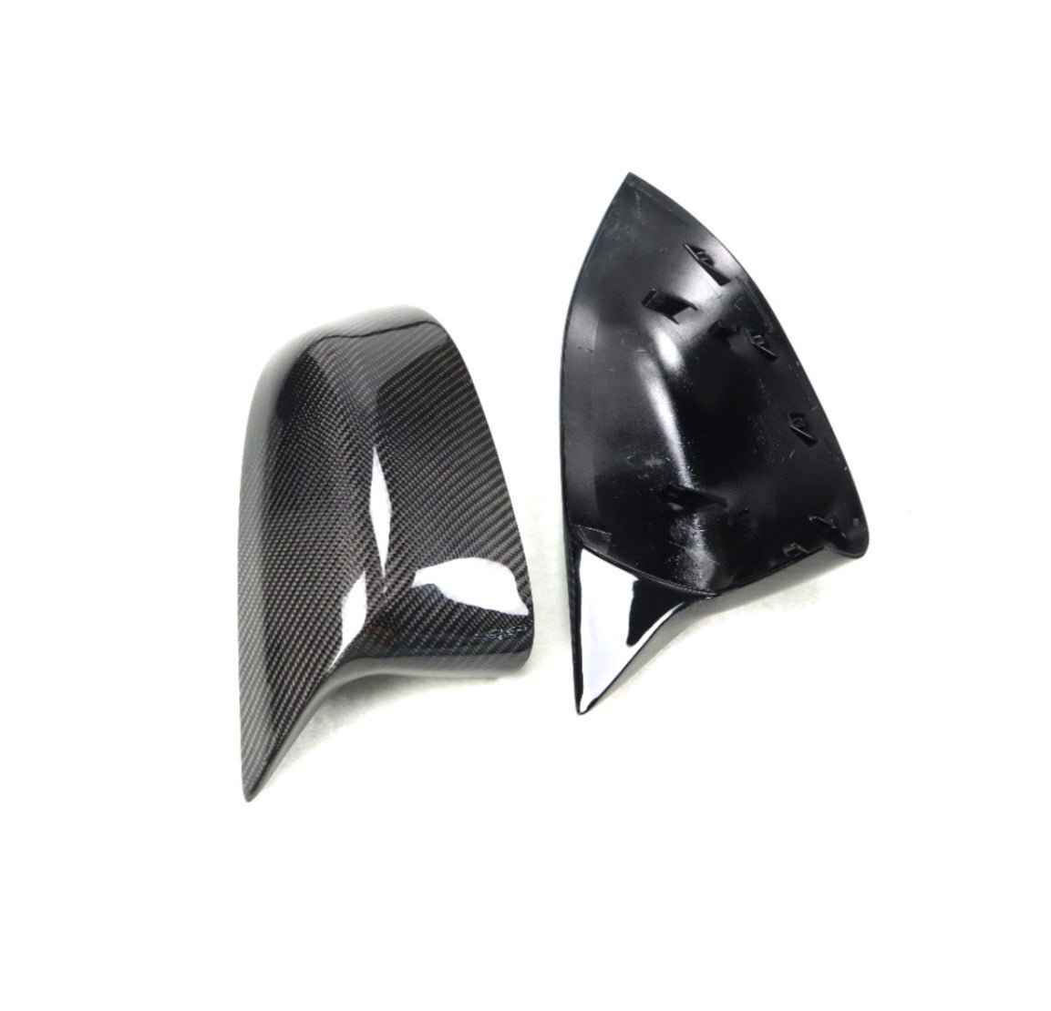 G01 X3/G02 X4 G05 X5/G06 X6 Carbon Fiber Winged Mirror Caps