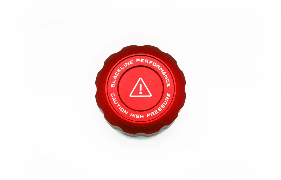 Toyota GR Supra 2020+ (A90) BLACKLINE Performance Coolant Cap Cover Set