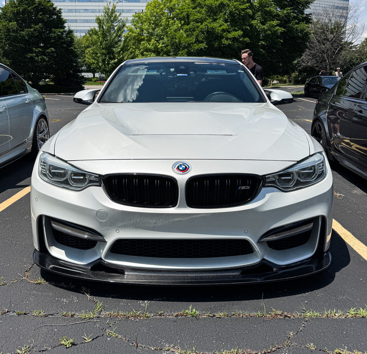 F8x M3/M4 GT4 Carbon Fiber Front Lip