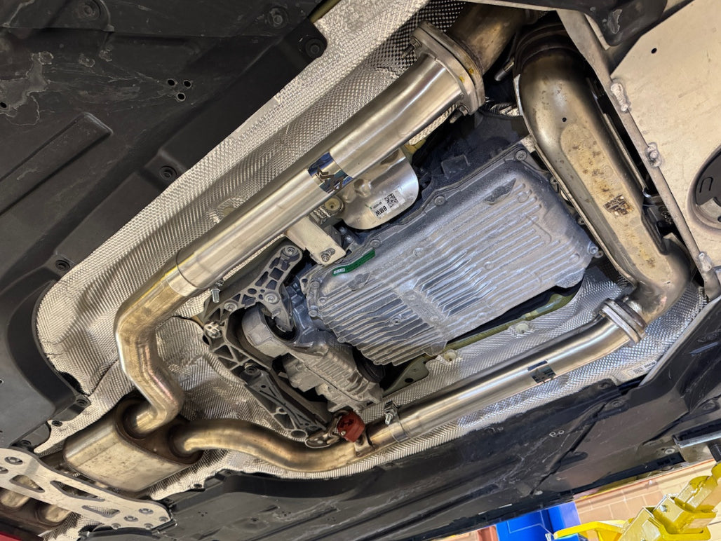 MAD BMW M2 M3 M4 G8x S58 Secondary Cats Delete