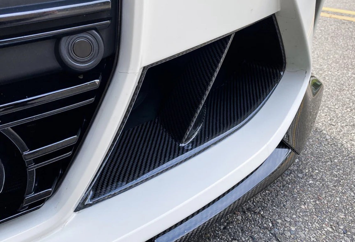 G8x M3/M4 Carbon Fiber Air Ducts W/ Mesh