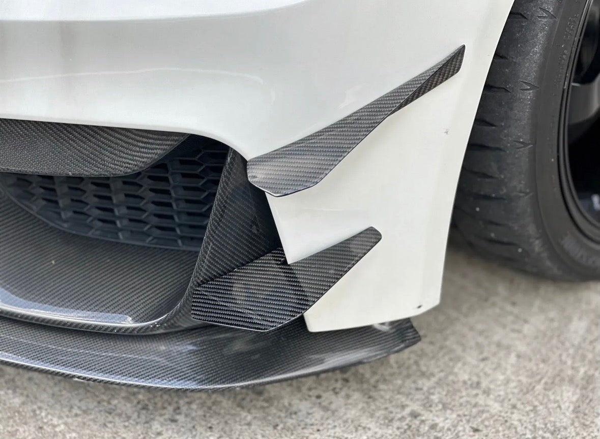 F8x M3/M4 V2 Carbon Fiber Canards