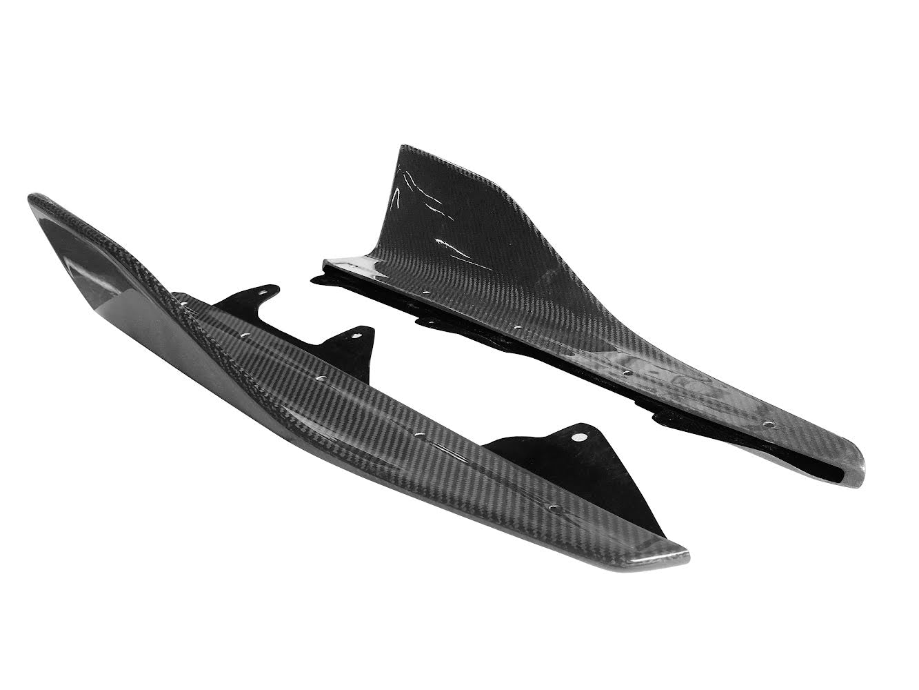 F9x M8 Carbon Fiber Side Splitters