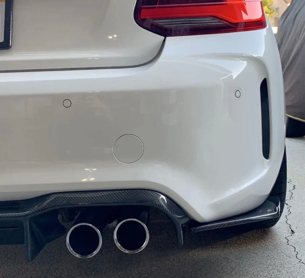 F87 M2 V3 Carbon Fiber Rear Diffuser