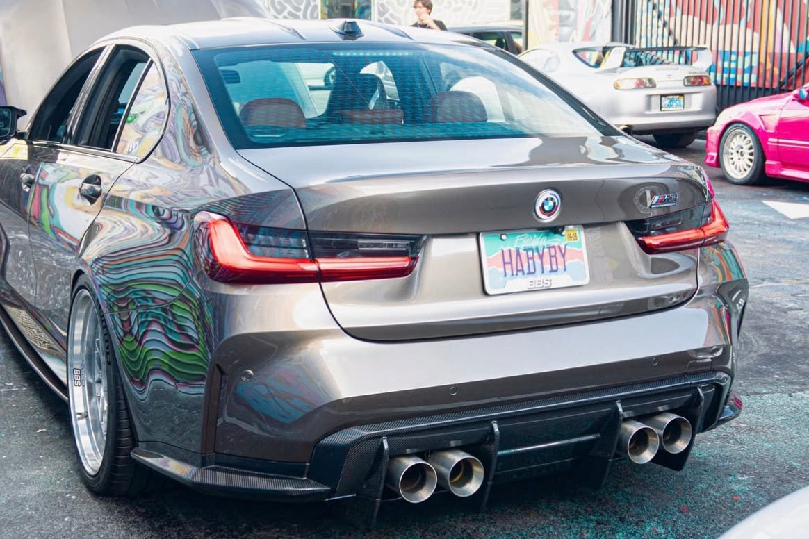 G8x M3/M4 8 Piece Carbon Fiber Diffuser
