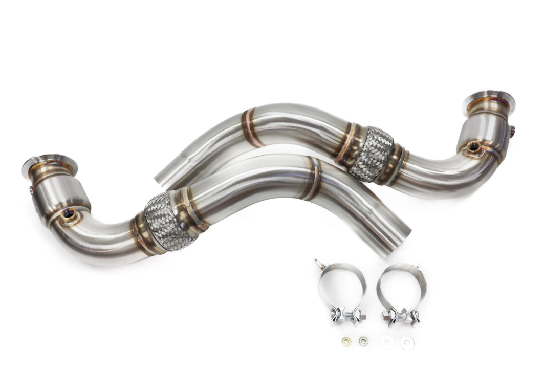 ARM BMW N63/N63TU 3" Catted Downpipes