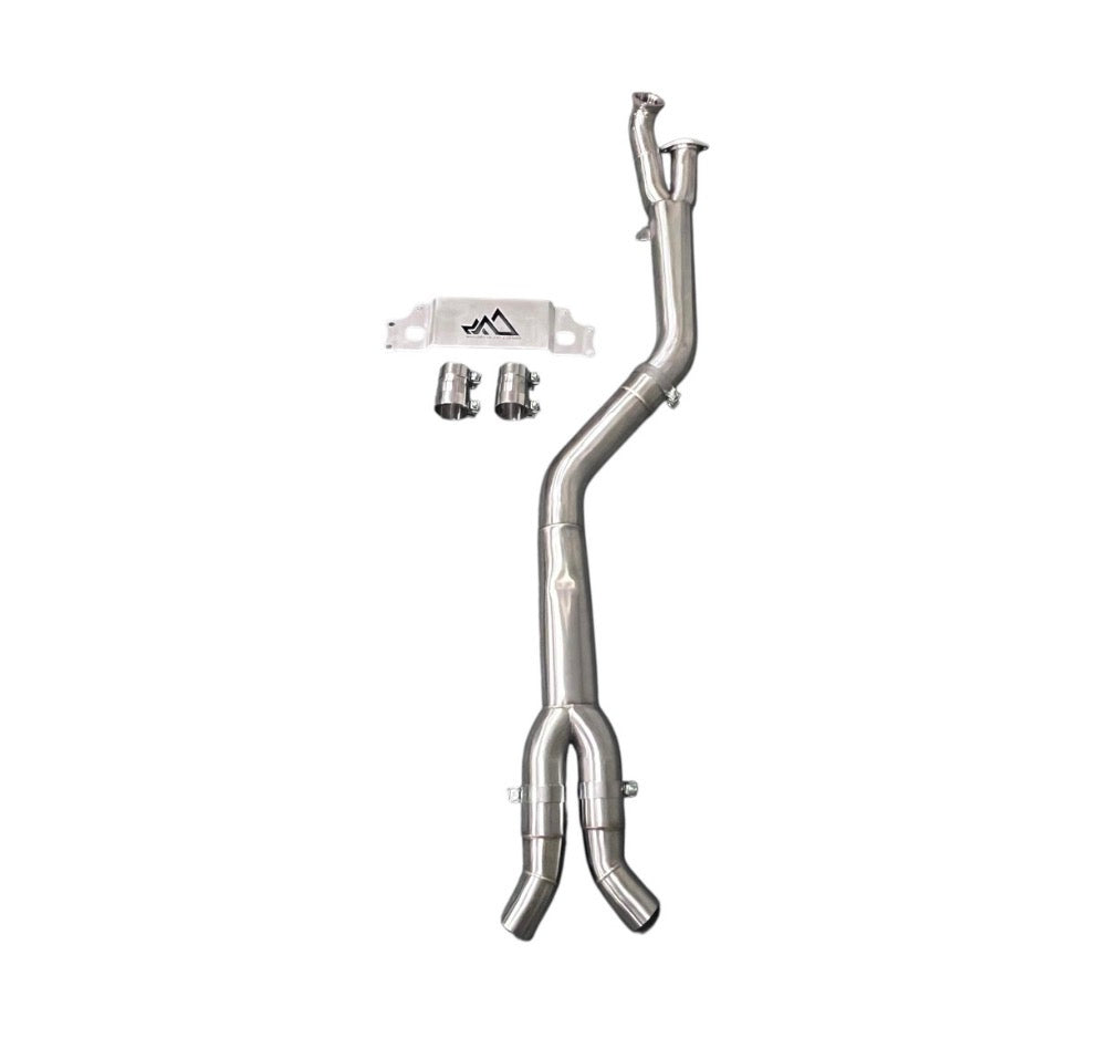 MAD BMW S58 4" Fat Boy Single Midpipe M2 G87