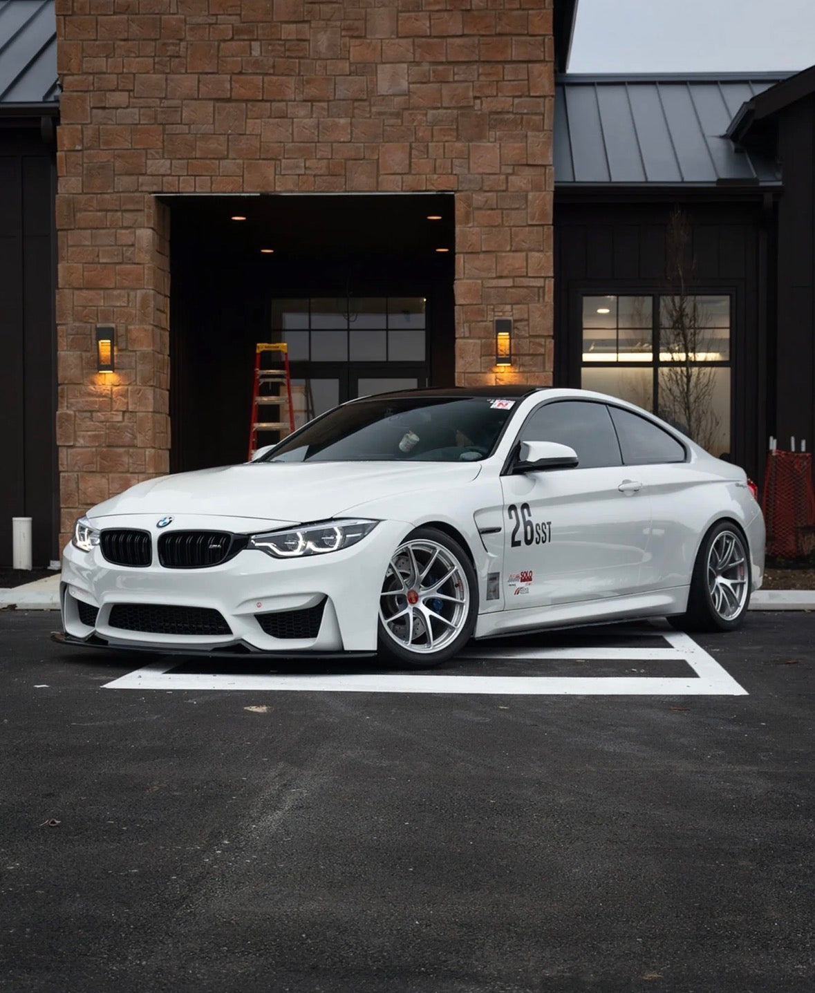 F8x M3/M4 GT4 V2 Front Lip (Shorter Version)