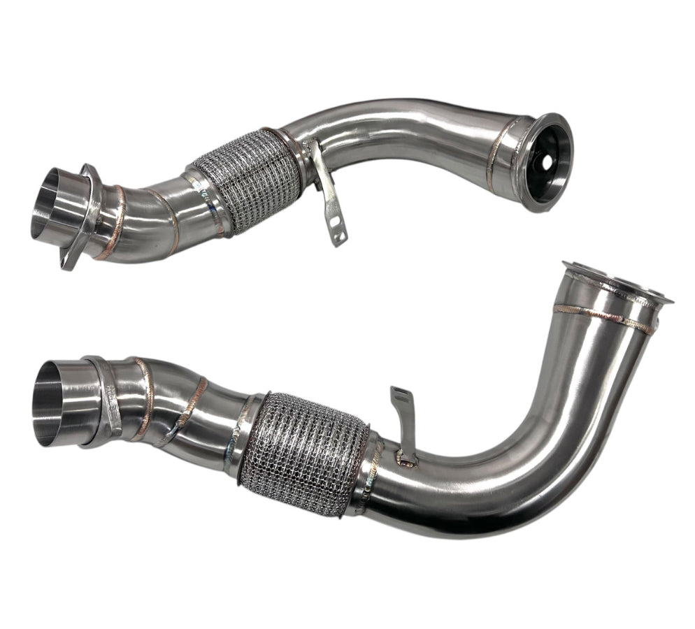 MAD BMW 2024+ X5M X6M F95 LCI F96 LCI Competition S68 Primary Downpipes Catless