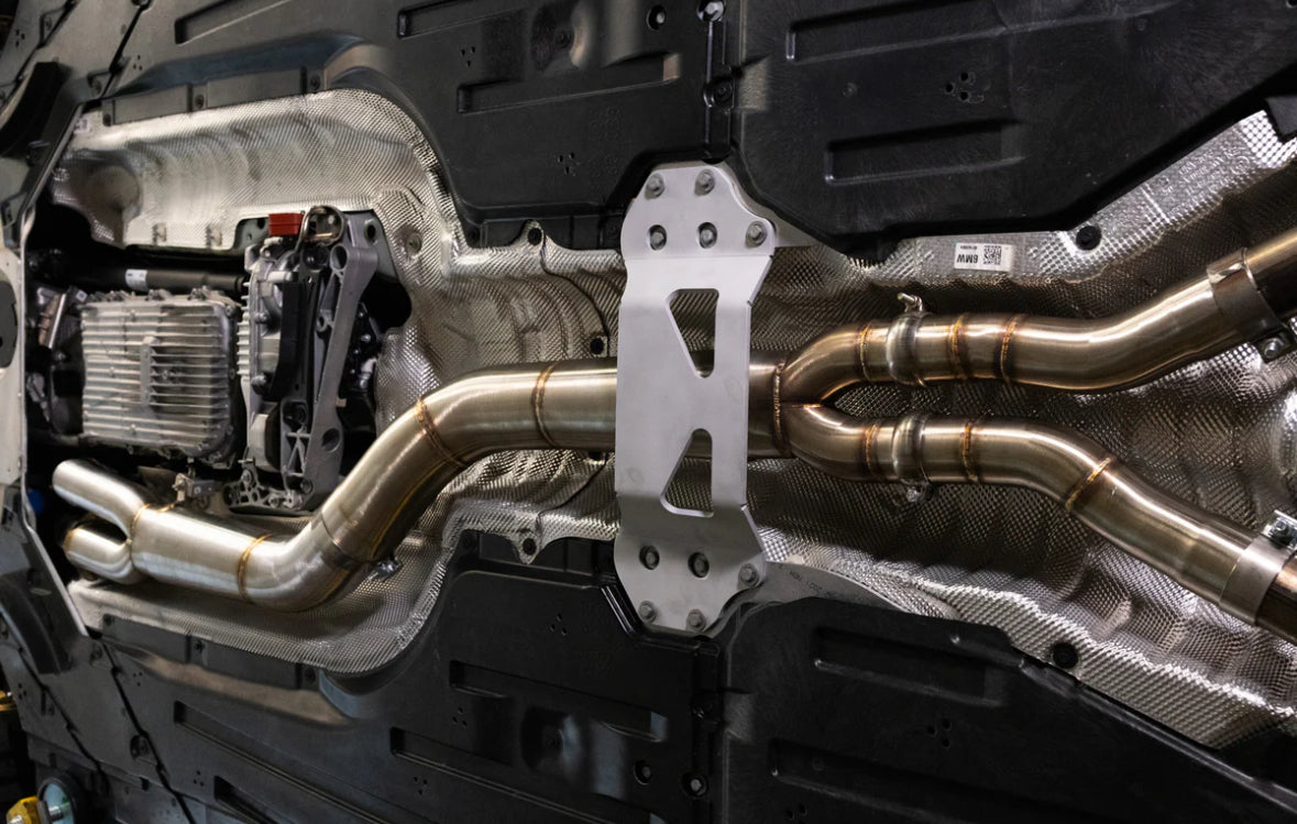 ARM G8x M3/M4 S58 4.5" Single Midpipe