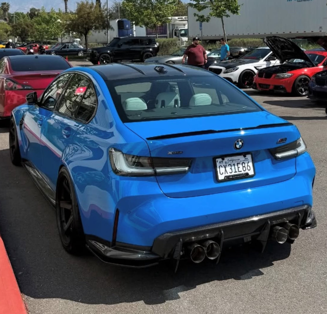 G8x M3/M4 7 Piece Carbon Fiber Diffuser