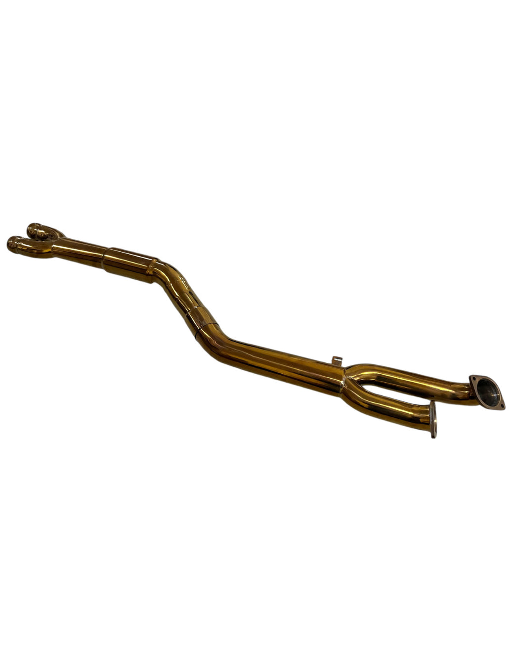 MAD BMW M3 M4 S58 G8x Resonated Single Midpipe Titanium