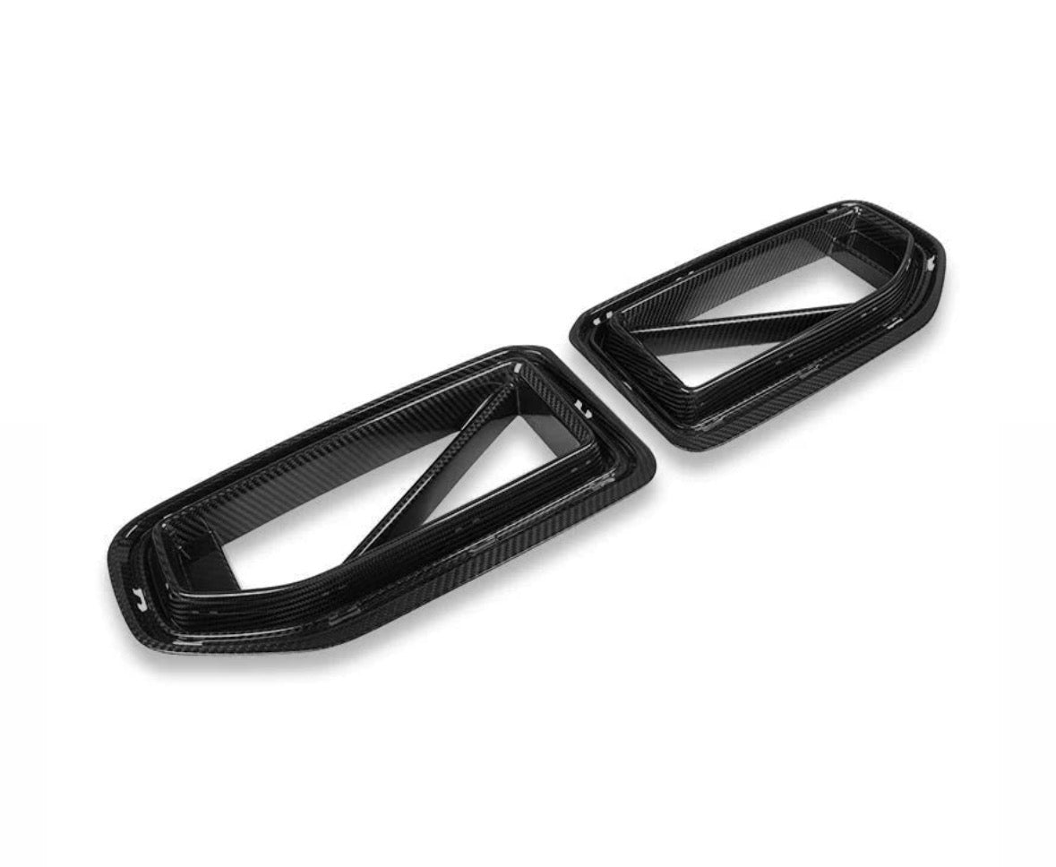 G87 M2 SQ Style Front Carbon Fiber Grills