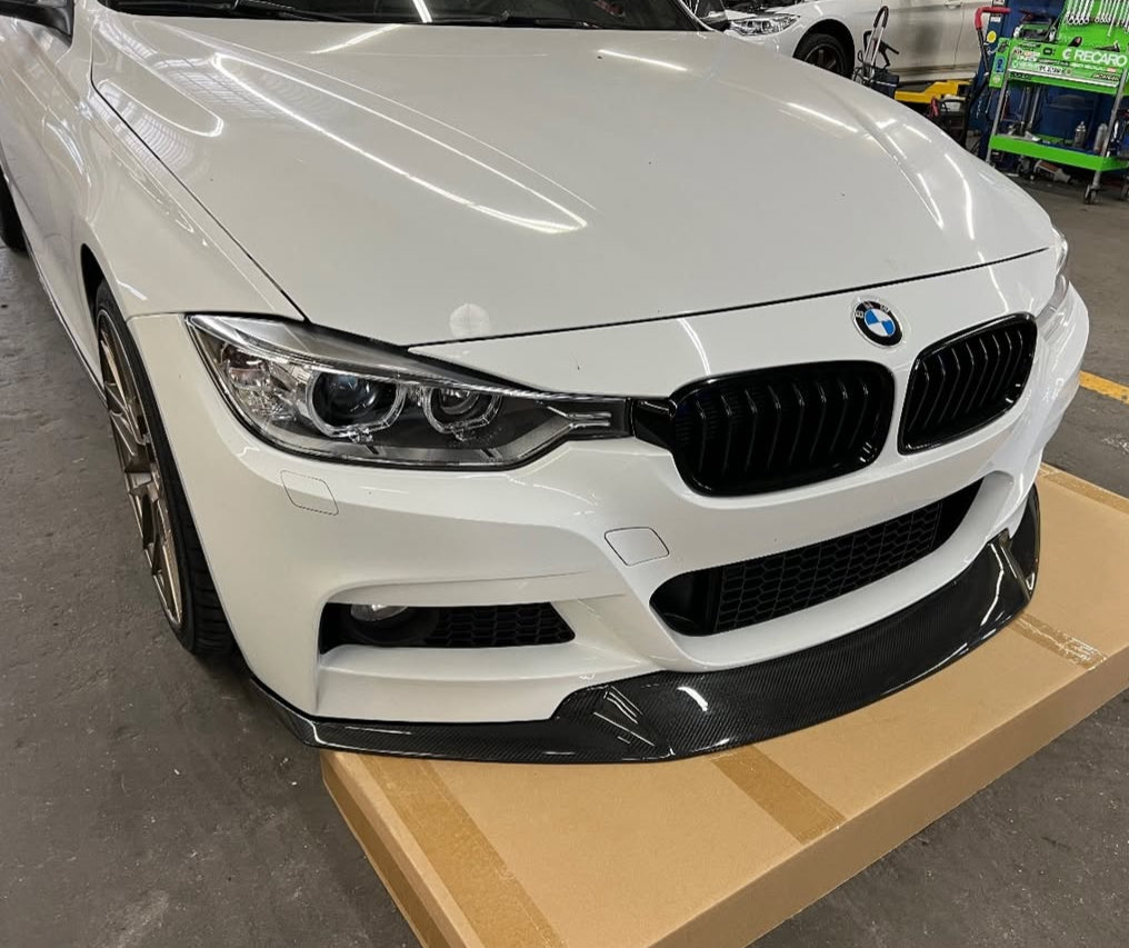 F3x J Style Carbon Fiber Front Lip