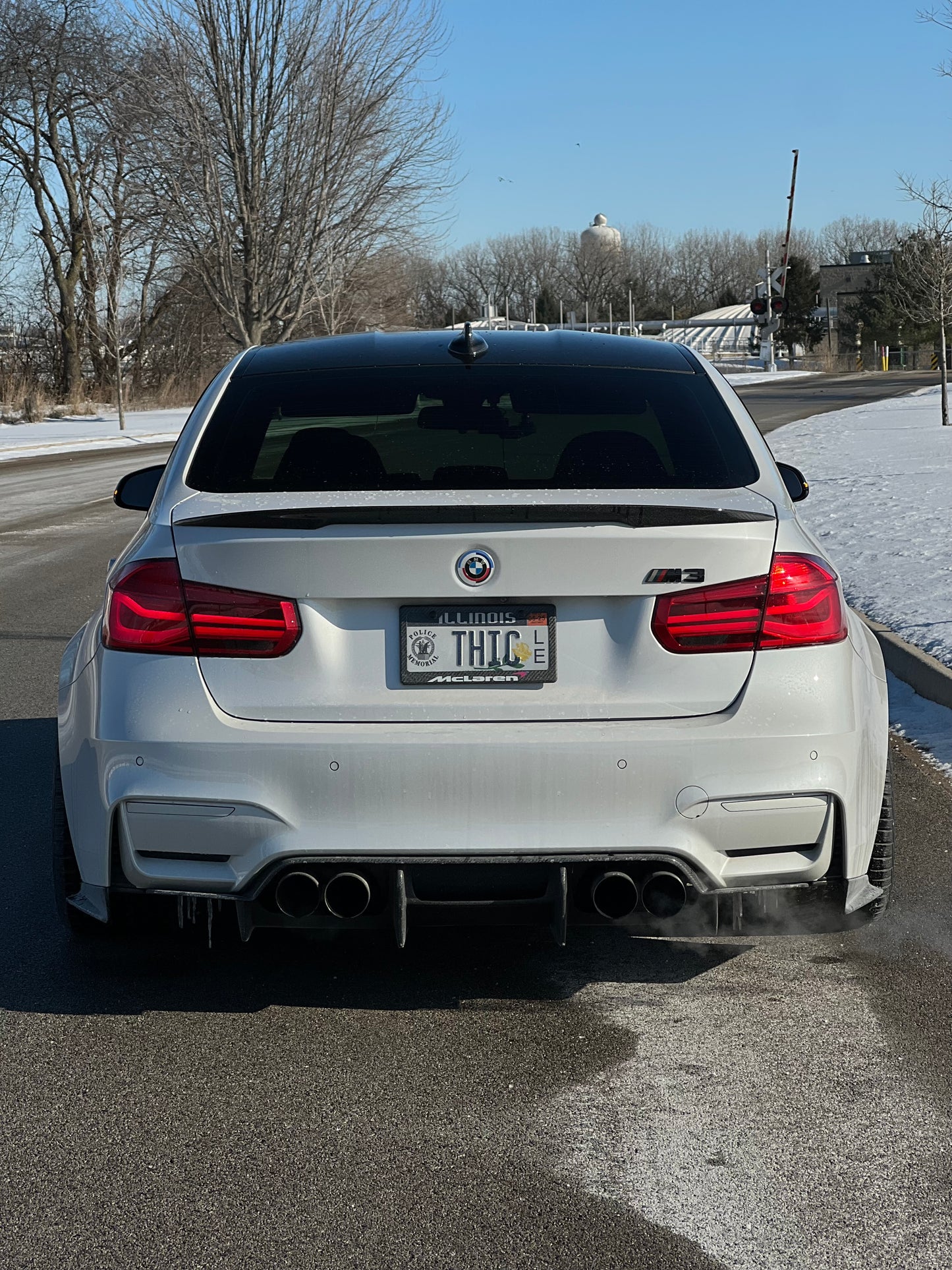 Goldenwrench F30/F80 LCI BLACKLINE Taillight Overlay Kit