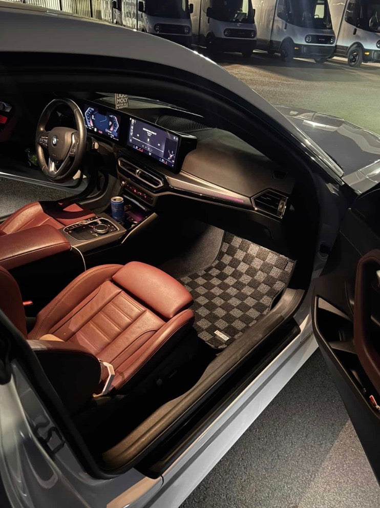 P2M BMW G42/G87 2-Series (2022+) M2 (2023+) Race Foor Mats : Dark Grey (Front/Rear)
