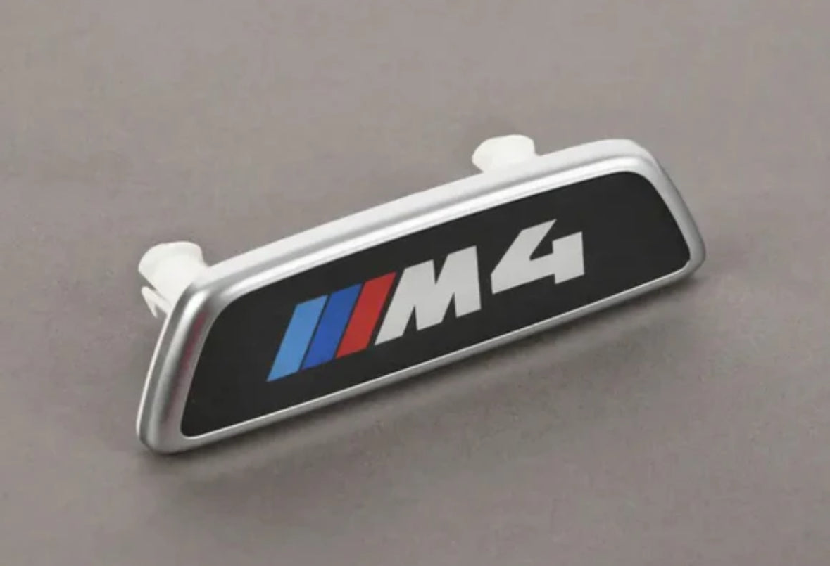 Genuine BMW G82 M4 Seat Badge