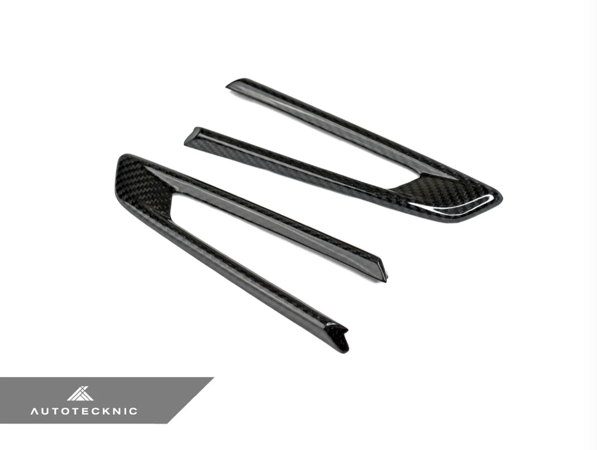 F9x M8 AutoTecknic Dry Carbon Fiber Fender Trim