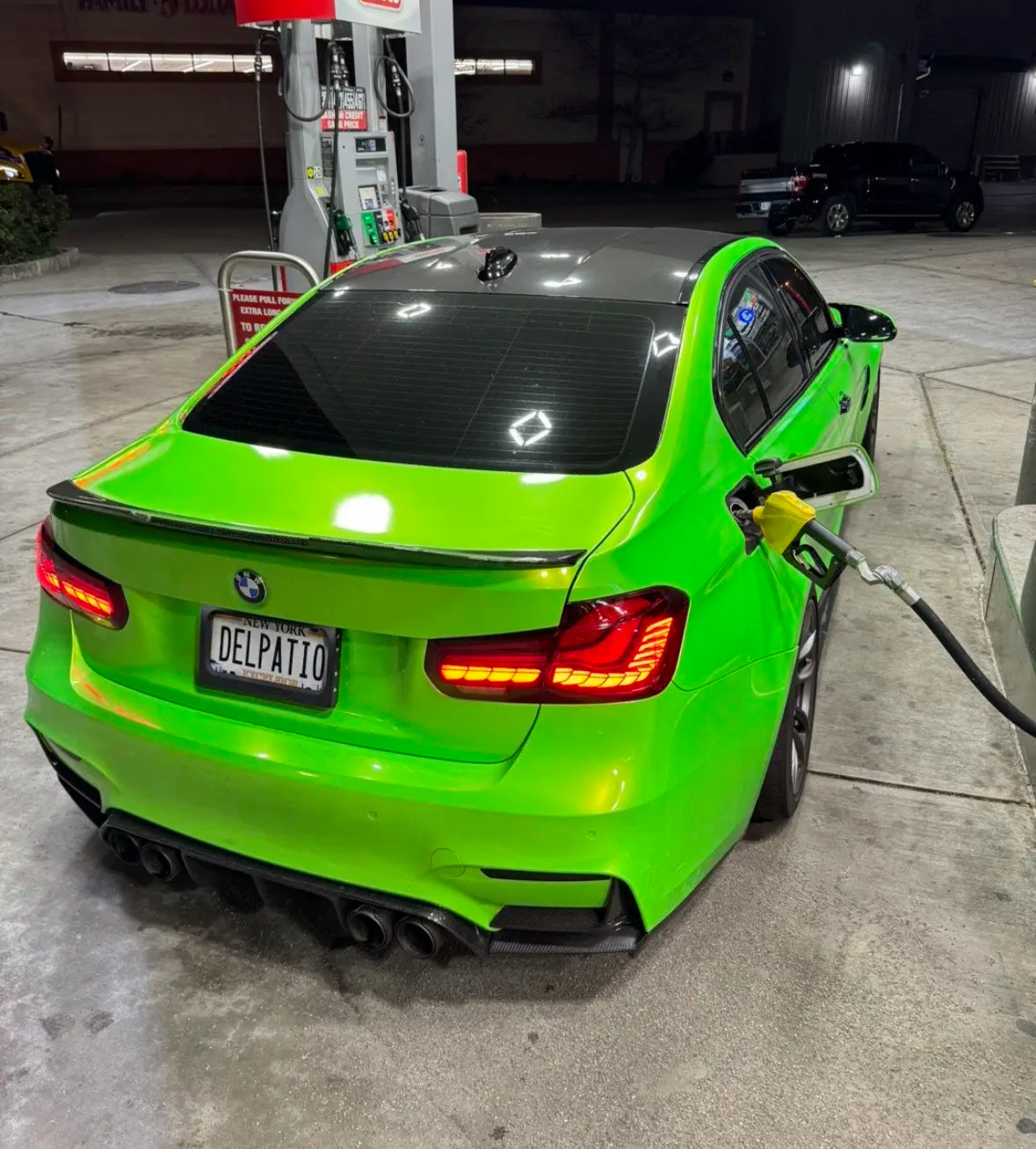 F8x Rear Bumper Carbon Fiber Splitters