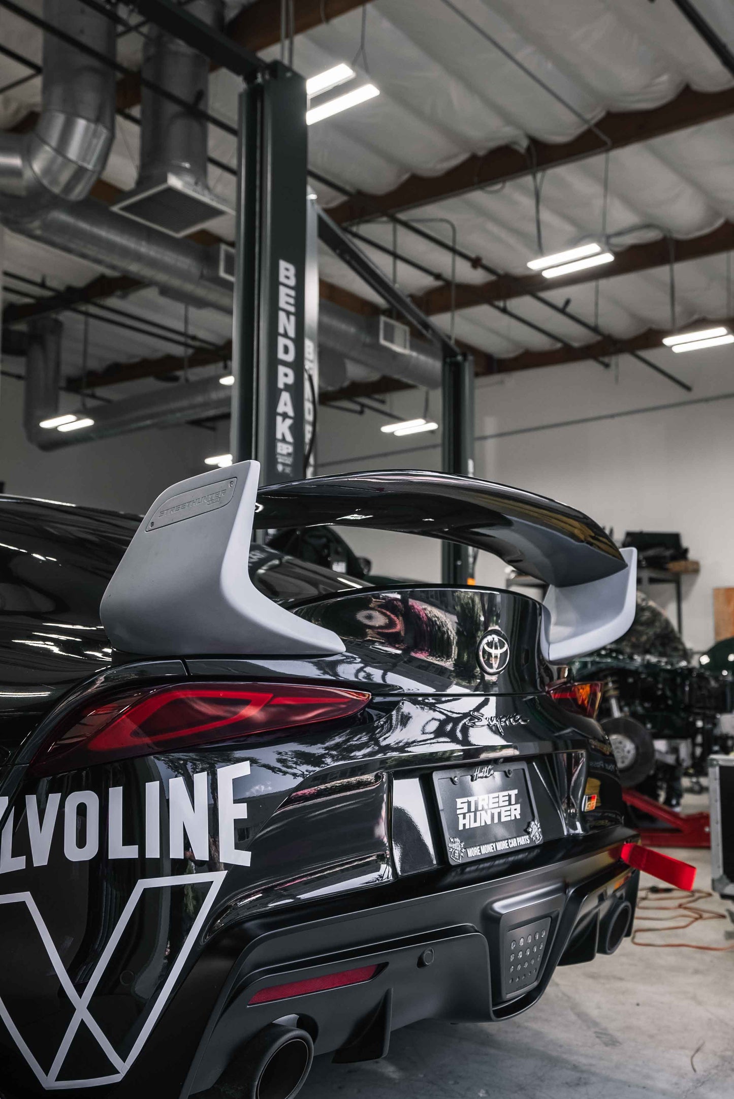 Street Hunter Supra Rear Spoiler / Wing V2