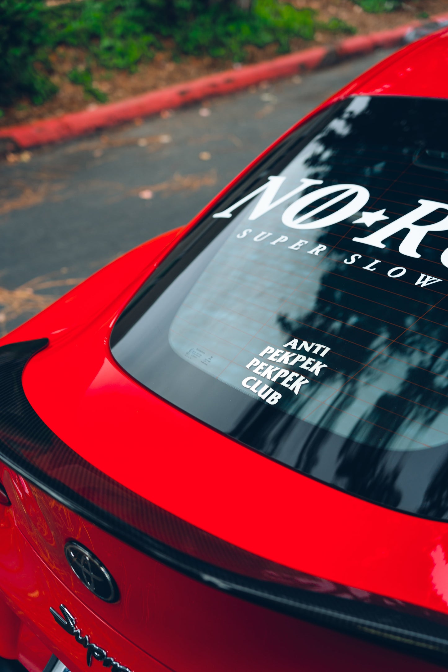 Street Hunter Supra "High Kick" Rear Lip Spoiler