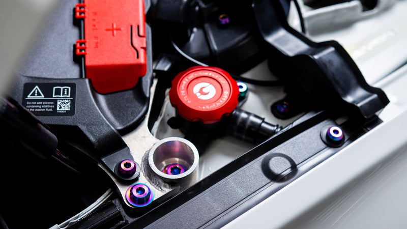 Dress Up Bolts F80 M3 Stage 2 Titanium Hardware Engine Bay Kit