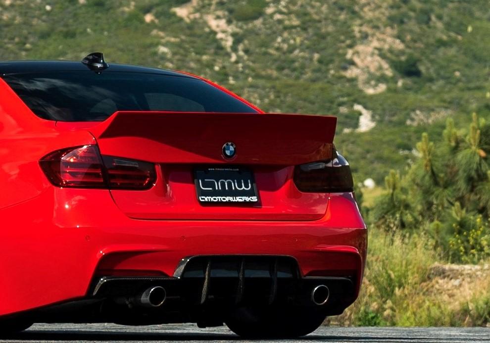 Streetfighter LA BMW F30 Rear Spoiler - Ducktail