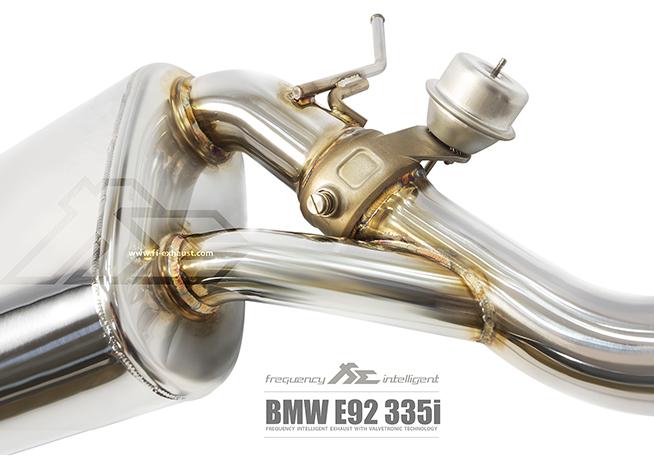 FI Exhaust Catback Valvetronic Muffler - BMW E9X 335i N54
