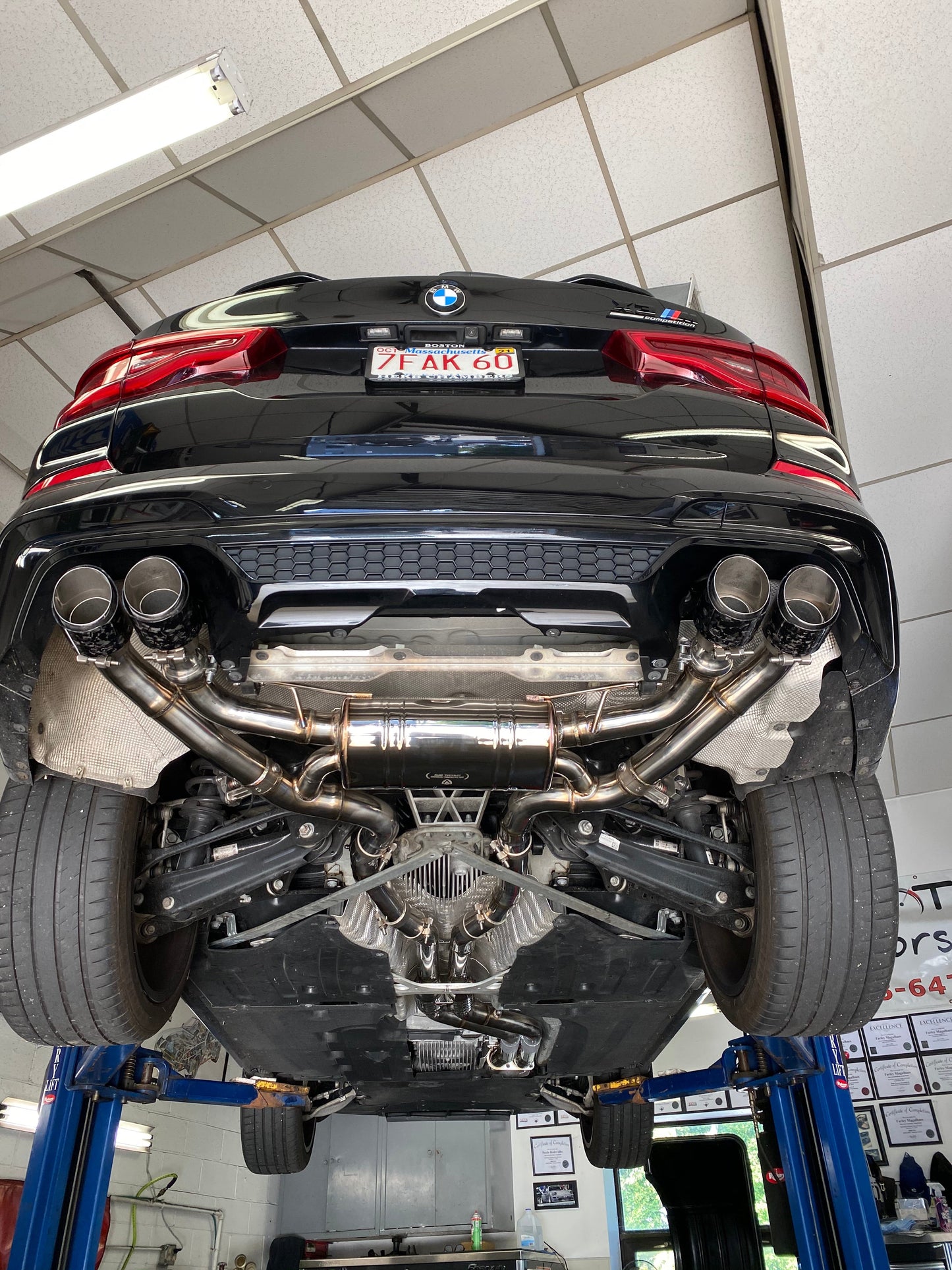 BMW X3M / X4M Full exhaust (S58) F97/F98