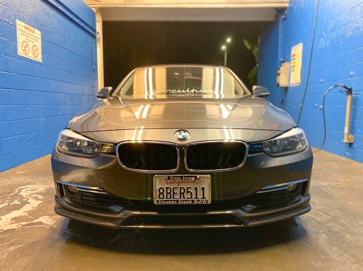 F30 Standard Bumper Carbon Fiber Front Lip