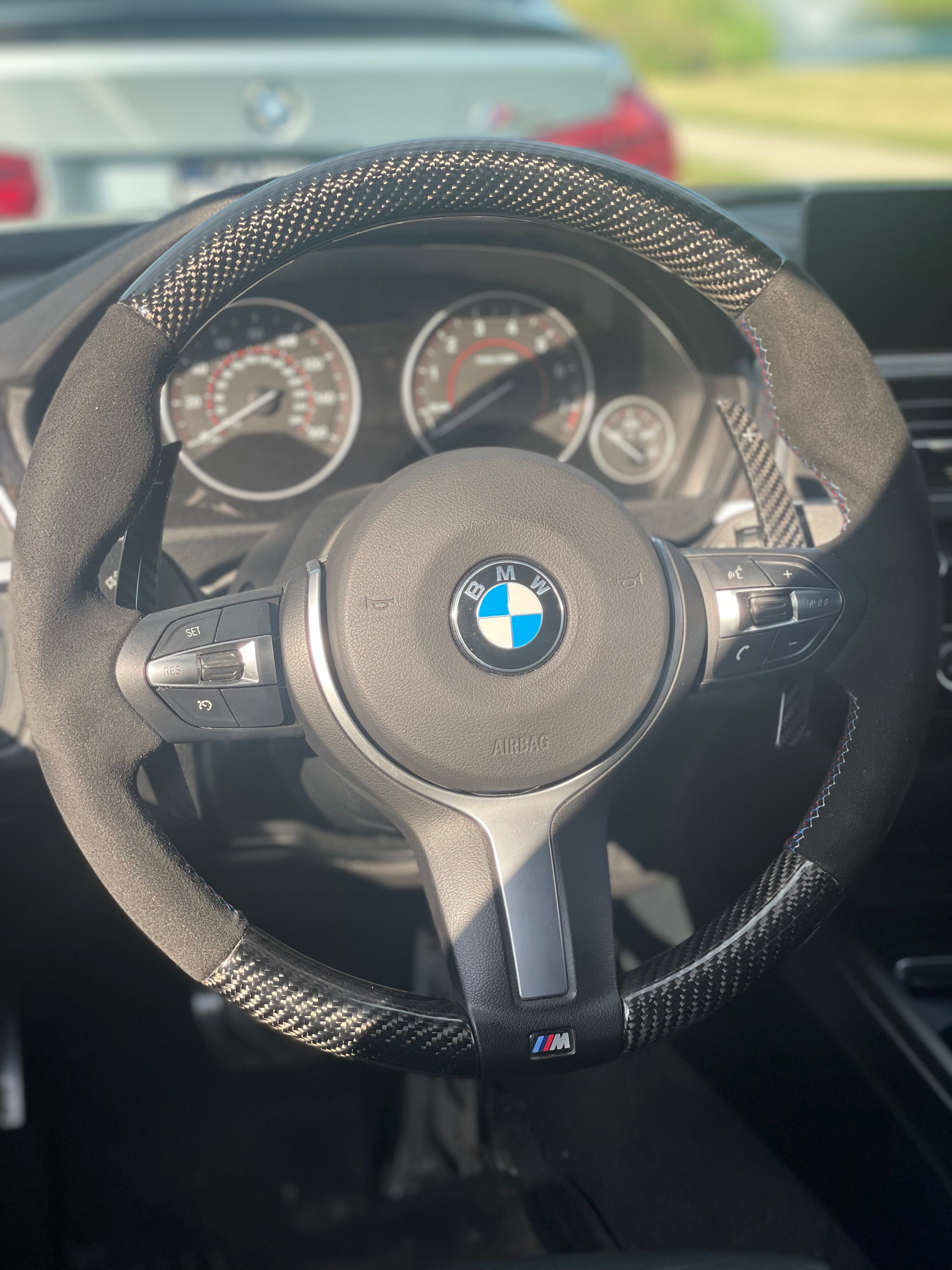 F Series Carbon Fiber/Alcantara Steering Wheel – bmwmpower247