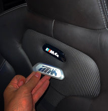 Load image into Gallery viewer, F8X M3/M4 OEM Black Seat Badges (Pair)
