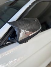 Load image into Gallery viewer, Carbon Fiber M Style Mirror Caps - F Series
