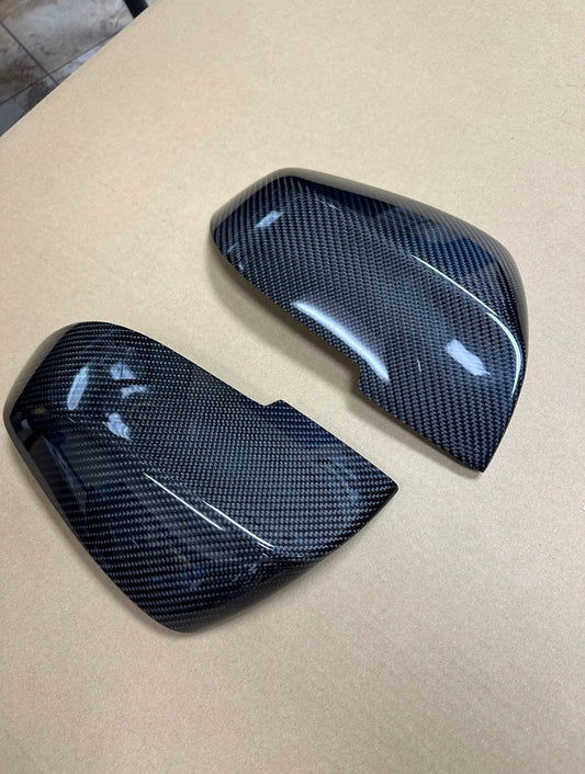 F3x Carbon Fiber Mirror Caps