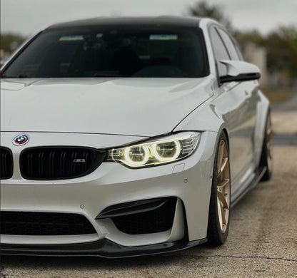 F8x M3/M4 Carbon Fiber Bumper Trim V2