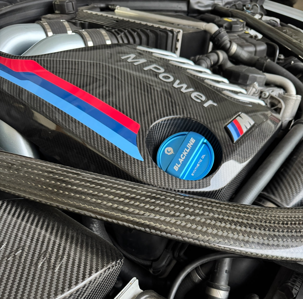 Goldenwrench BMW M Car BLACKLINE Performance Oil Cap Cover