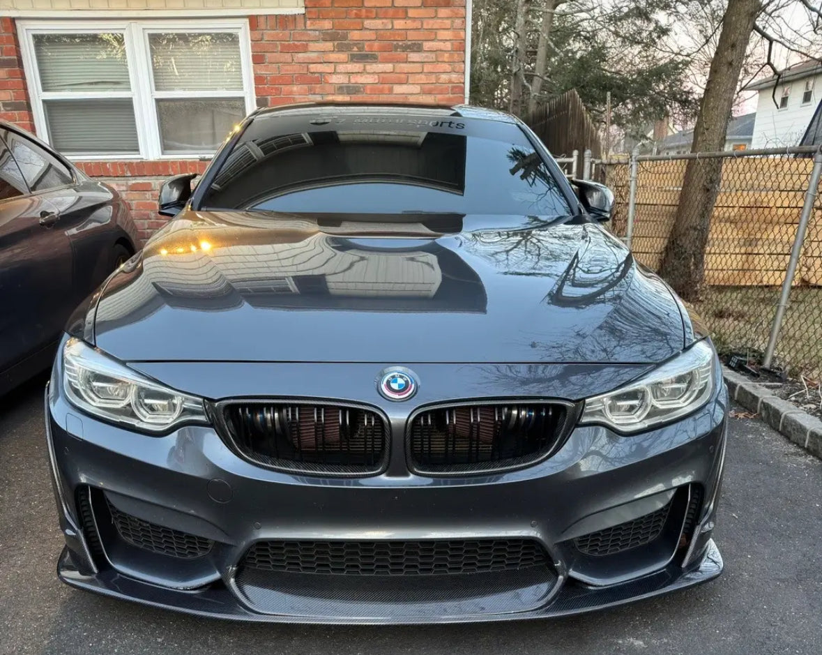 F8x M3/M4 Laptorr Style Carbon Fiber Front Lip