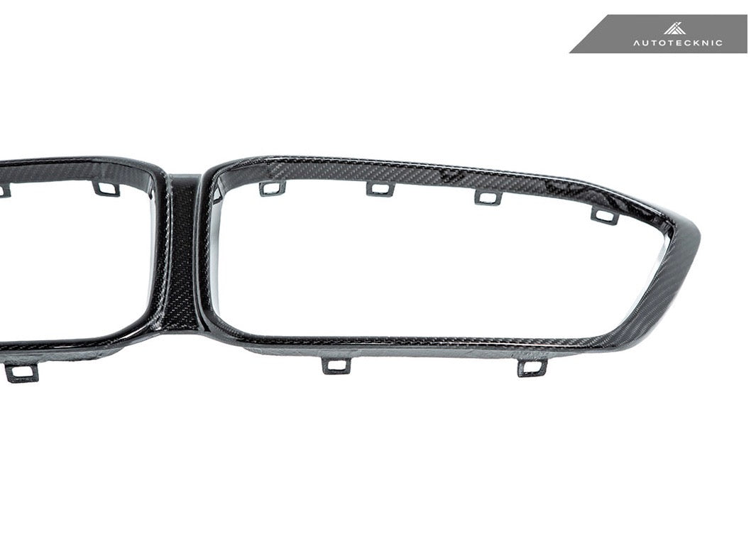 AutoTecknic Replacement Dry Carbon Grille Surround - BMW F87 M2 Competition