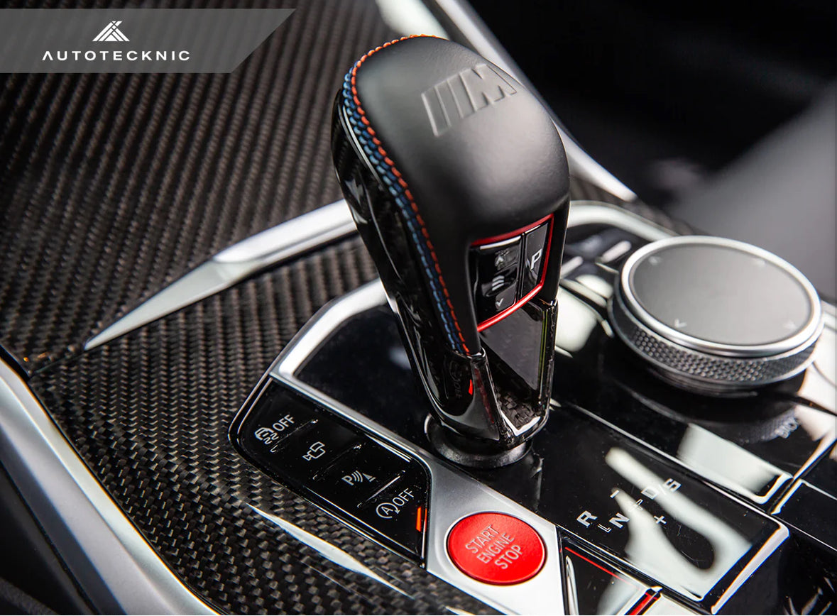 G8x M2/M3/M4 Carbon Fiber Gear Selector Trim (Autotecknic)