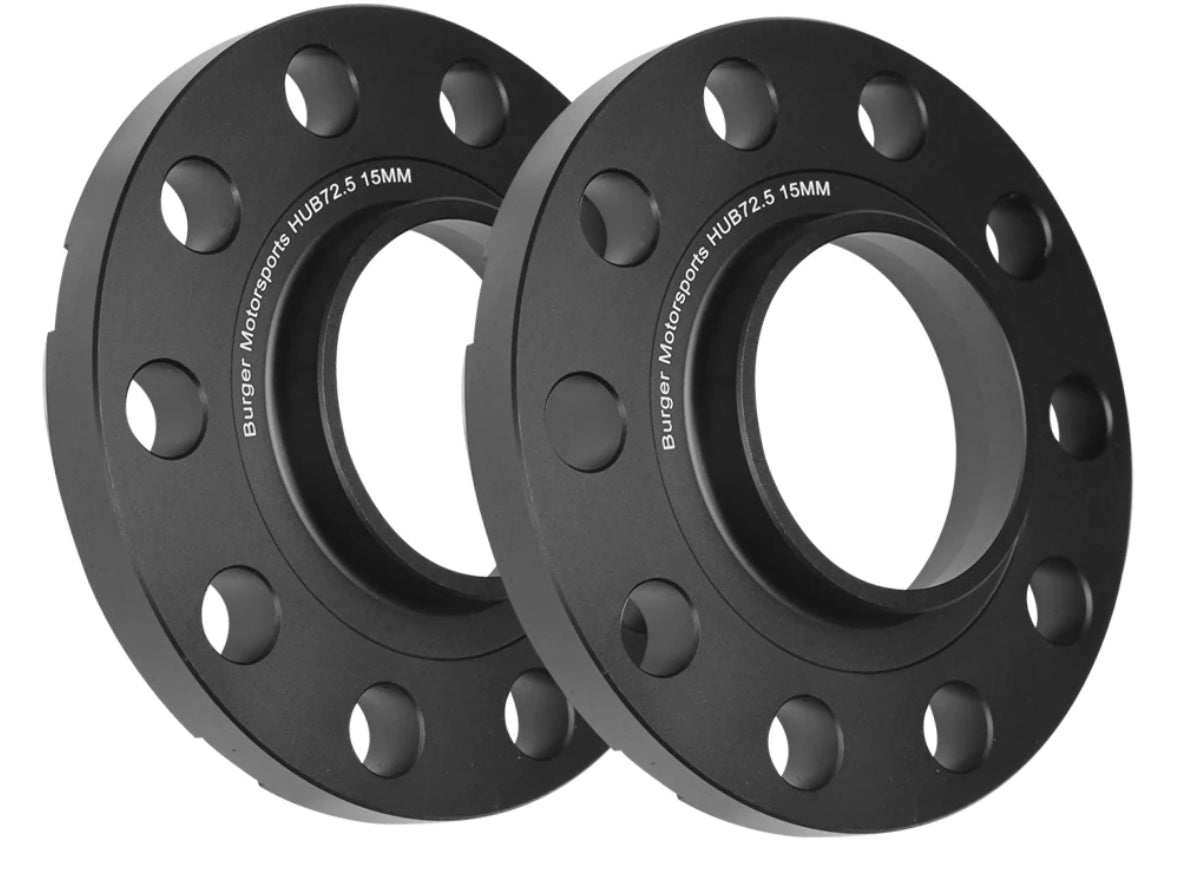 BMS E Series Wheel Spacers W/ 10 Extended Bolts (Pair)