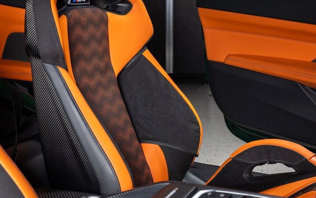 Wunderworks Carbon Bucket Seat Upper Bolster Protector Set - BMW M Cars