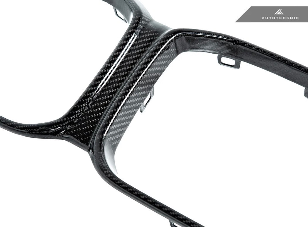 AutoTecknic Replacement Dry Carbon Grille Surround - BMW F87 M2 Competition