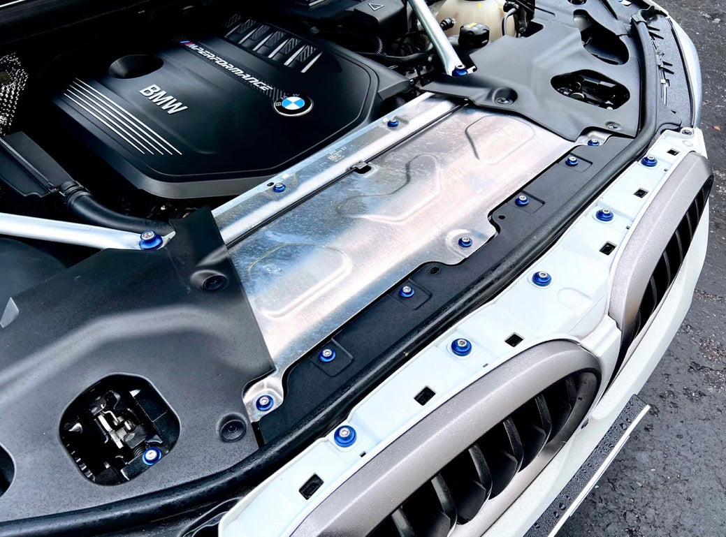 Titanium BMW 2018+ X3/X4 Dress Up Hardware Kit (F97/F98/G01/G02)