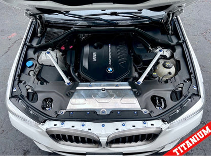 Titanium BMW 2018+ X3/X4 Dress Up Hardware Kit (F97/F98/G01/G02)