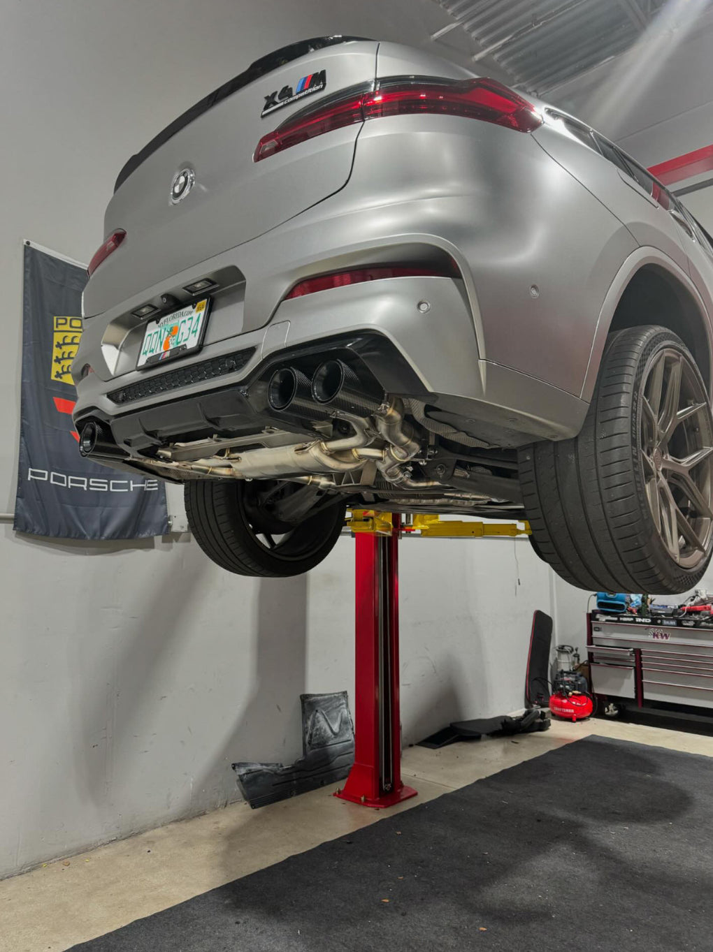 MAD BMW X3M X4M F97 F98 Axle Back Exhaust
