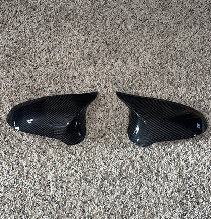 F8x M3/M4 Carbon Fiber Mirror Caps