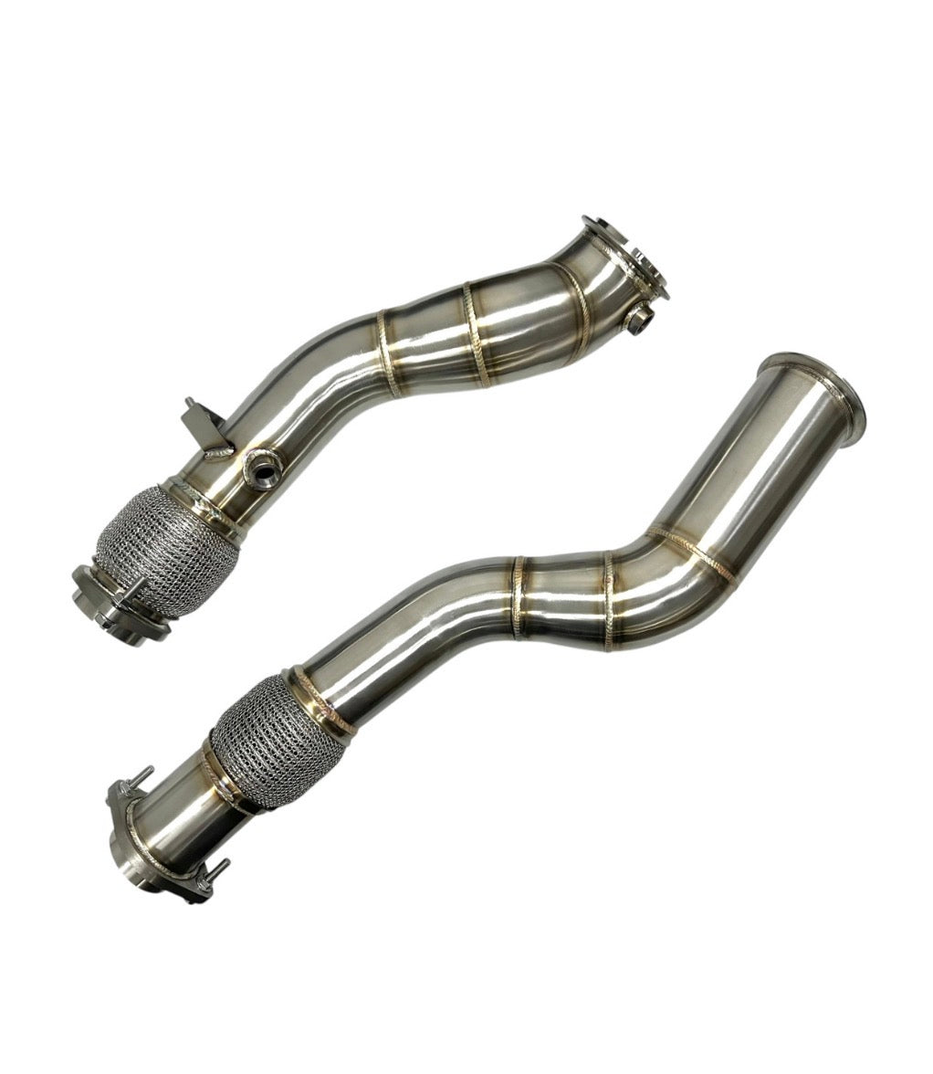 MAD BMW S58 3.5'' FATBOY X3M & X4M F97 F98 Downpipes
