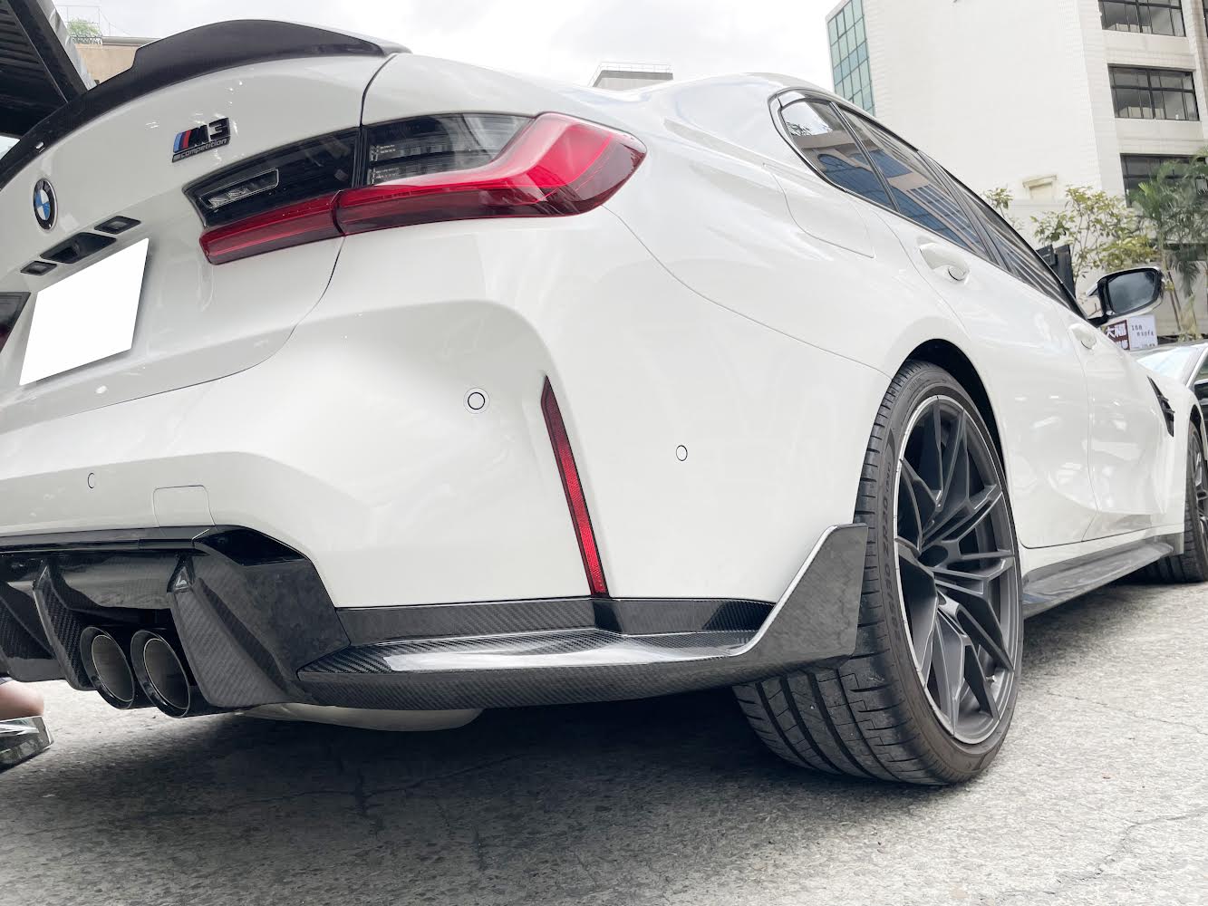 BMW G8x M3/M4 Rear Carbon Fiber Winglets