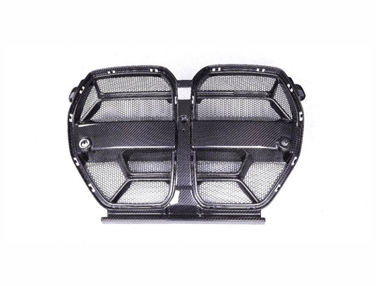 G8x M3/M4 CSL Dry Carbon Fiber Grills With Protective Mesh